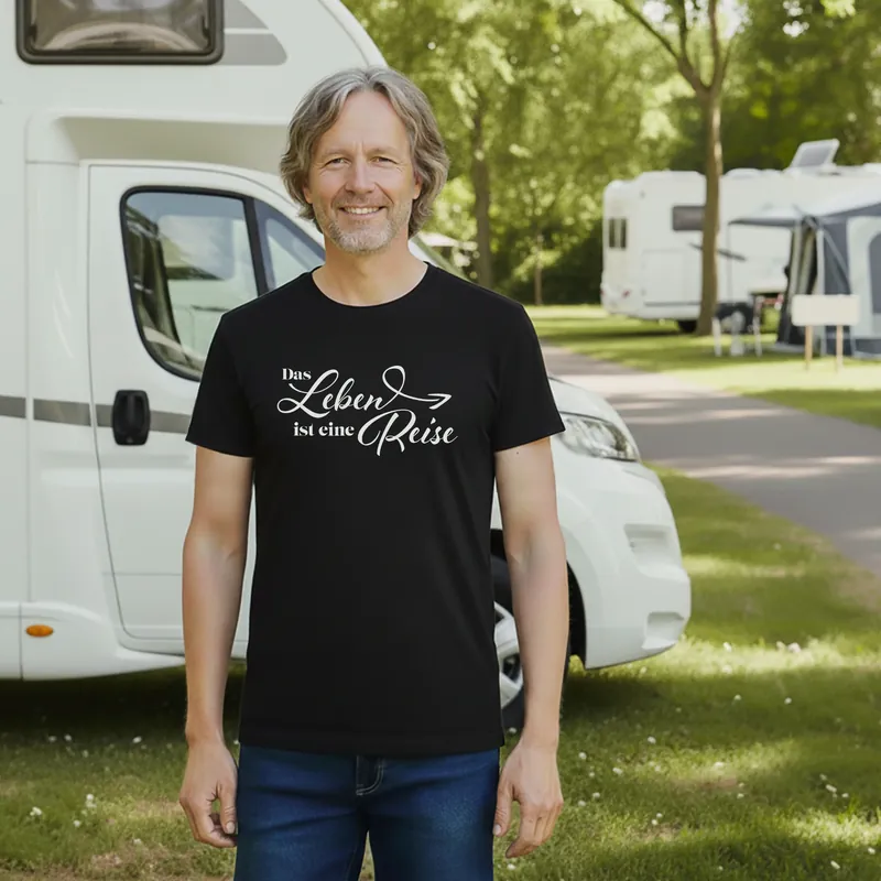 Sonderangebot | Camiseta Camper "La vida es un viaje"