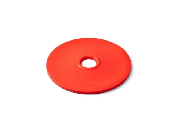Auf Lager | Silikon-Deckel OMNIA Farbe rot