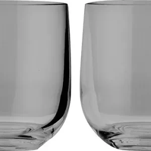 Wasserglas BRUNNER 2er-Set Waterglass Grey Farbe grau - Hohe Qualität
