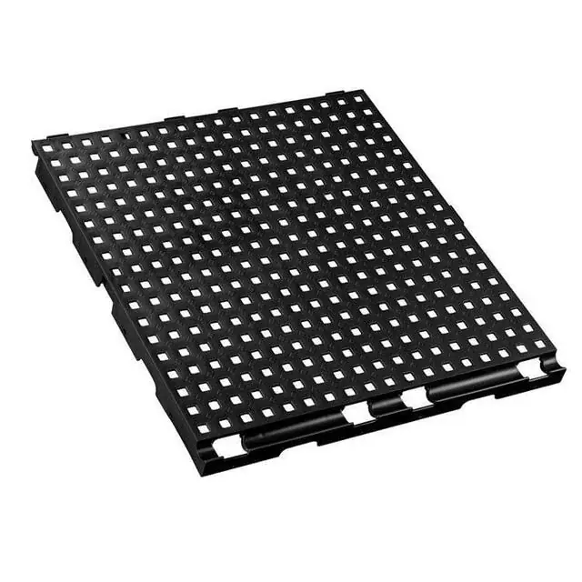 Bodenplatte Isabella IsaFloor gelocht 50 x 50 cm Farbe Farbe schwarz - Bewährte Qualität