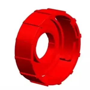 PowerCure Ersatz-Mischerkappe für PowerCure 600 Dispenser, rot - Begrenzte Stückzahl