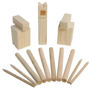 Neu verfügbar - Wikinger-Spiel HAPPY PEOPLE Junior, 21-teilig aus Holz
