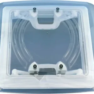 Dachhaube MPK VisionVent S eco 2753 Ausschnitt 28 x 28 cm Farbe cremeweiß Haube rauchglas | Jetzt erhältlich