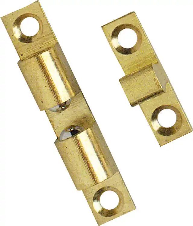 Neu eingetroffen | Doppelkugel-Schnäpper Messing 43 mm Inhalt 2 Stück