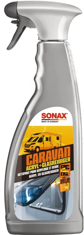 Acryl u. Glas Reiniger SONAX CARAVAN Inhalt 0,75 l | Profi-Qualität