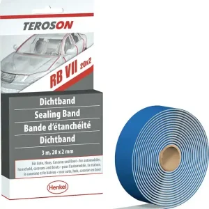 Dichtband Teroson RB VII 20 x 2 mm Rolle 3 m Farbe weiß - Preisknaller