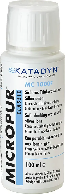 Trinkwasserkonservierung Micropur Classic 1.000 F 100 ml | Expressversand