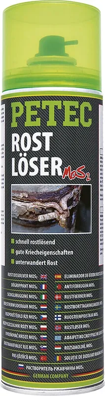 Rostlöser Petec MoS2 Inhalt 0,5 l - Kundenliebling