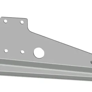 Fast ausverkauft | Klemmplatten-Satz easydriver Rahmenadapter M smart links u. rechts bis 1.800 kg für Rangiersystem