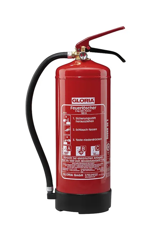 Feuerlöscher PD 6 GA 6 kg mit Manometer - Endet bald