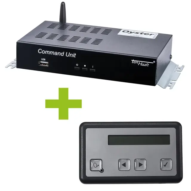 Geprüfte Qualität | Umrüstungskit Ten Haaft Oyster Digital, Caro, Cytrac und Oyster HDTV mit 4-pol. Stecker auf Vision Version