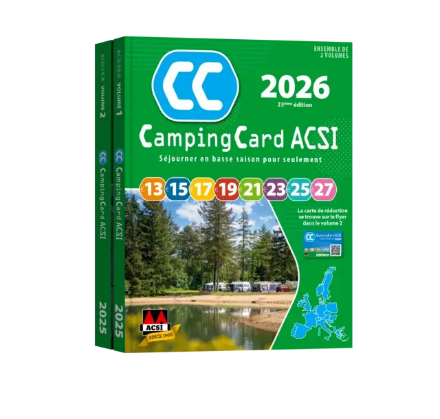 CampingCard ACSI 2026 - Jetzt sparen